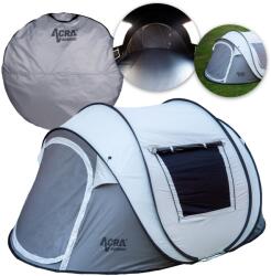 ACRA Outdoor ST31 összecsukható sátor 2-3 fő részére - ezüst színű, elsötétítéssel (63602808)