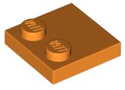 LEGO® Placă netedă modificată 2 X 2 2 knob (6400037)