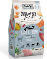 MAC's 1, 5kg MAC's Superfood for Cats Adult lazac & pisztráng száraz macskatáp