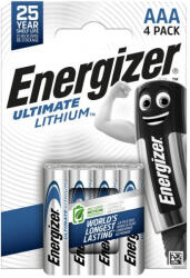 Energizer Ultimate Lítium Mikro Elem AAA B4 /4db ELAAAB4/7638900273267 (ELAAAB4)