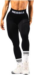 Nebbia Colanți pentru femei Flow Seamless High-Waist Push-Up Leggings 496 BLACK L