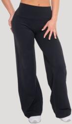 GymBeam Pantaloni sport pentru femei Straight Flow Black XXL