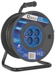 GEKO Cablul prelungitor pe tambur 3×1, 5mm2 40m 60642 (G17509)