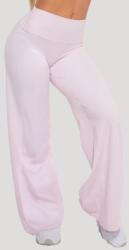 GymBeam Pantaloni sport pentru femei Straight Flow Blush L
