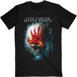 Five Finger Death Punch Interface Skull Black L Ing (FFDPTS36MB03)