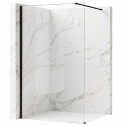  Zuhanyfal Rea Flexi Transparent / Black 80