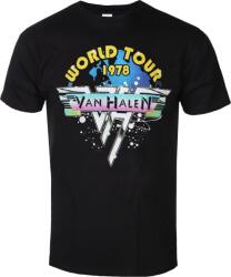 Van Halen World Tour '78 Full Colour Black M Ing (VHTS09MB02)