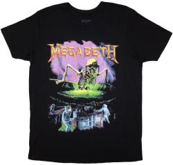 Megadeth Contaminated (Back Print) Black L Ing (MEGATS38MB03)