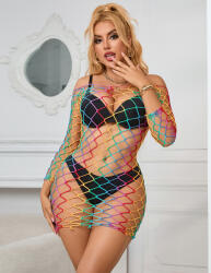 eross Rochie Eross Mesh Rainbow XS/M Multicolor