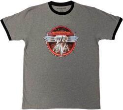 Van Halen Circle Logo (Ringer) Grey & Black L Ing (VHTS16MG03)