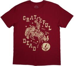 The Grateful Dead Skeleton Horse (Back Print) Red L Ing (GRATETS60MR03)