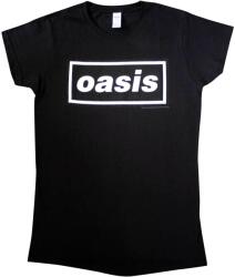 Oasis Decca Logo Black M Női Ing (OASTS01LB02)