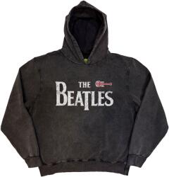 The Beatles Guitar & Drop T (Stone Wash) Charcoal Grey XL Pulóver (BEATSWHD637MC04)