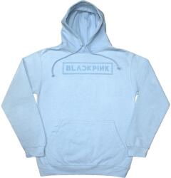 BLACKPINK Logo Light Blue XL Pulóver (BPHD09MLB04)