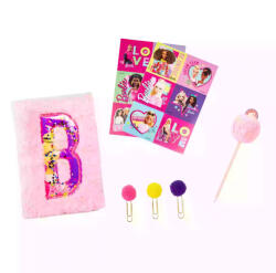 Mattel 0165 Barbie Plüss borítású kreatív napló készlet (0165)