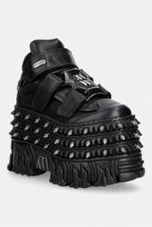 New Rock CRUST NEGRO NEGRO, FIRE CASCO sneakers pentru femei din piele 9BY2-OBDYHL_99X (M.WALL285.C4)