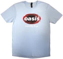 Oasis Definitely Maybe Union Jack Oval Light Blue M Ing (OASTS36MLB02)