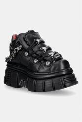 New Rock CRUST NEGRO, TOWER NEGRO E14 încălțăminte pentru femei din piele 9BY2-OBDYH9_99X