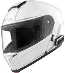 Sena Cască de motocicletă pliabilă cu căști SENA Outrush 2 albă (AIM140-2831)
