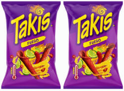 Takis Fuego chili és lime ízű tortilla chips (2x100 g)
