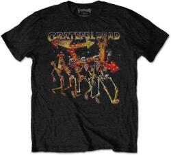 The Grateful Dead Truckin' Skellies Vintage Black L Ing (GRATETS13MB03)