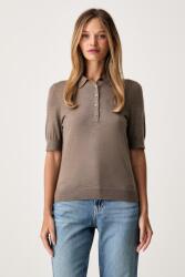 BOSS polo pentru femei din lână Fidenka 9BYA-SWD06M_88X (50545015)