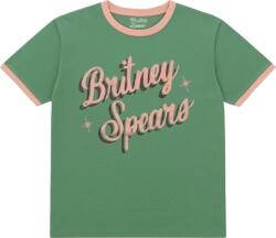 Britney Spears Retro Text Green M Ing (<![CDATA[BRITTS03MGR02]]>)