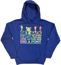 The Beatles Get Back Gradient Royal Blue L Pulóver (BEATHD425MBL03)