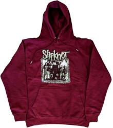Slipknot Barcode Photo (Back Print) Maroon Red L Pulóver (SKHD70MM03)