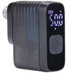 BBB Cycling BMP-201 BarBank elektromos minipumpa, nyomásmérős, akkumulátoros, 8 bar, minden szeleptípushoz, 160g, fekete
