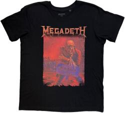 Megadeth Peace Sells Album Cover (Back Print) Black XL Ing (MEGATS36MB04)