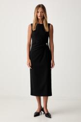 HUGO BOSS rochie cu vâscoză Klinda 9BY2-SUDZUD_99X (50564202)