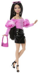 Mattel Barbie prietene la modă - în fustă mini neagră (JJN76) Papusa