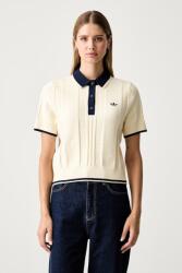 Adidas polo pentru femei cu vâscoză Cable Knit Cali 9BY2-PODZZ5_10X (KT1862)