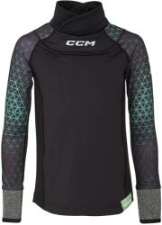 CCM FTW BASE LAYER NECK GUARD SHIRT Youth Póló L/XL