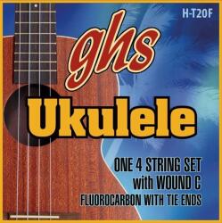GHS Ukulele Fluorocarbon Tie Ends H-T20F Corzi pentru Ukulele Tenor (GHS H T20 F)