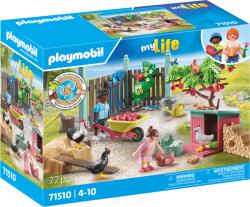 Playmobil Mica Ferma De Pui Din Gradina Casutei - Playmobil Tiny House (pm71510)