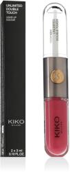 KIKO Unlimited Double Touch Liquid Lip Colour 2 x 3 ml árnyék 111 Satin Pink Camelia