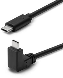 MicroConnect Cablu USB-C 60W 10Gbps cu unghi 90 grade, 3 m (USB3.1CC3A)