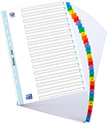 Oxford Index numeric A4 1-31 carton, 31 file, margine color (100204620)