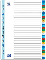 Oxford Index numeric A4 1-31 plastic, 31 file, color (100204790)