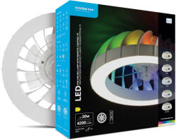 Modee Mennyezeti LED Lámpa+Fan 30W RGB+3CCT D540mm +rem. F2 (4200 lumen) ERP (ML-CLRGB-3CCT30W-F2W)