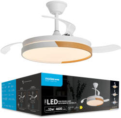 Modee Mennyezeti LED Lámpa+Fan 33W 3CCT D500mm +rem. F3 (4600 lumen) ERP (ML-CL3CCT33W-F3W)