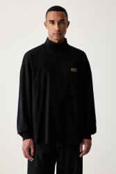American Vintage hosszúujjú férfi pamut - fekete S - answear - 34 990 Ft