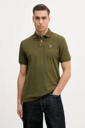 Hackett London pamut póló - zöld M - answear - 27 990 Ft