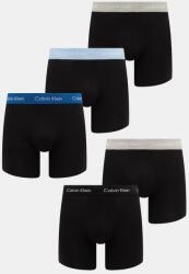 Calvin Klein Underwear boxeralsó férfi pamut elasztánnal 5-es csomag - fekete S - answear - 16 090 Ft