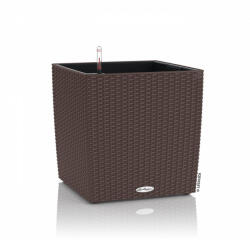 Lechuza CUBE Cottage Mocha műanyag növénytartó 40 cm