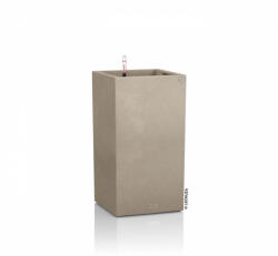 Lechuza CANTO Stone Sandy Beige High Magas műanyag növénytartó 30 cm