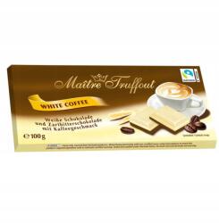 MaitreTruffout Fehér Kávécsokoládé 100 g (g639)