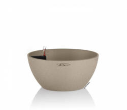 Lechuza CUBETO Stone Sandy Beige műanyag növénytartó 40 cm